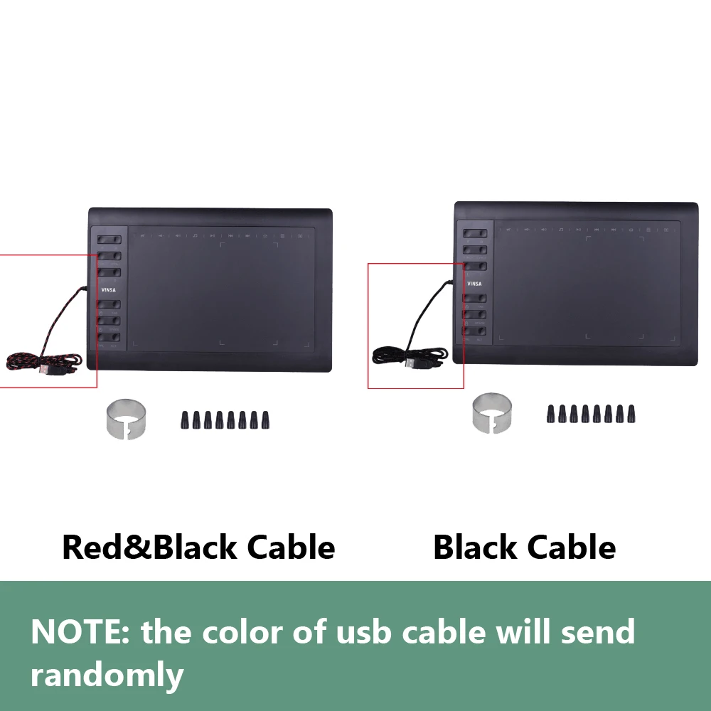 10x6 "الرسومات المهنية لوح رسم 12 مفاتيح صريحة 8192 مستويات بطارية خالية من القلم/8 قطعة Nibs/القلم كليب دعم الكمبيوتر/الكمبيوتر المحمول