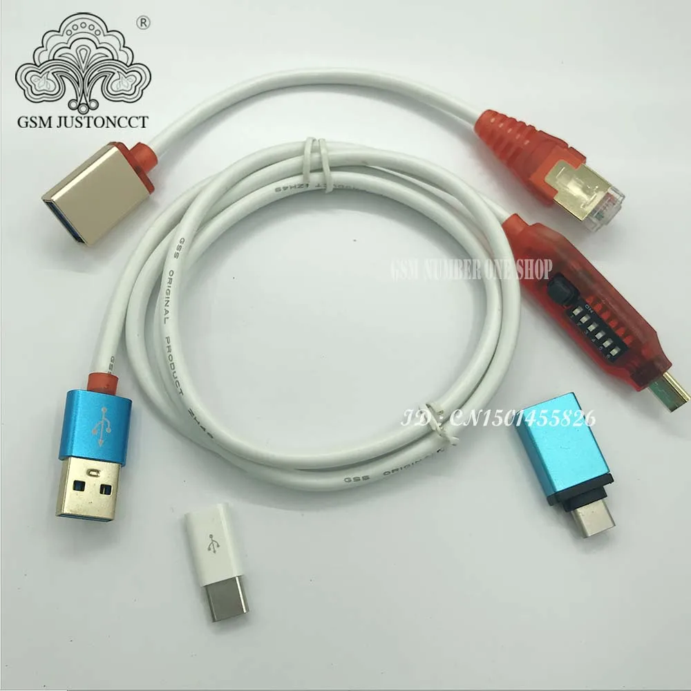 All Boot Cable (EASY SWITCHING) Micro USB RJ45 All In One Multifunction Boot Cable Edl Cable