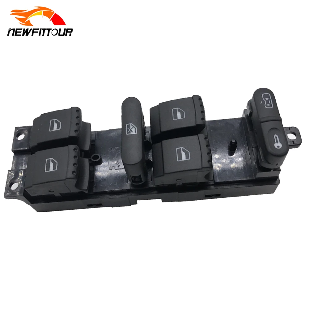 For SEAT LEON TOLEDO 1999-2006 Car Electric Power Master Window Control Switch Button 1J4 959 857D 1J4959857D