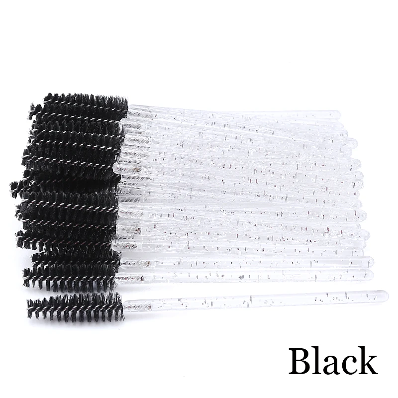 Neue Professionelle Augenbraue Pinsel Mascara Stick Zauberstab Applikator Wimpern Verlängerung Werkzeug Kosmetik Pinsel Set Schönheit Make-Up-Tools