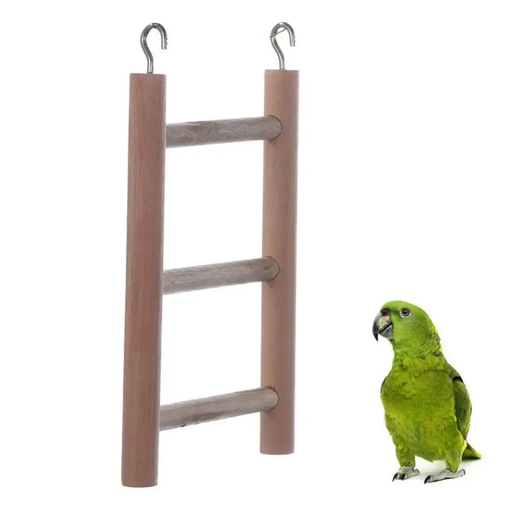 3/4/5/6/7/8 Layer Birds Toy Wooden Climbing Ladders Swing Scratcher Perch Climb Cableway Stairs Cage Decor Pet Toy Accessories