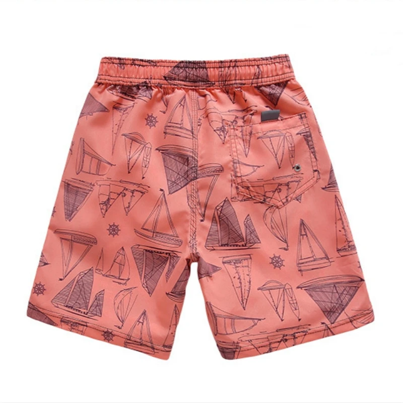 Summer Kids Boy Beach Pants Baby Quick Drying Swimming Shorts Cartton Boys Surfing Pants