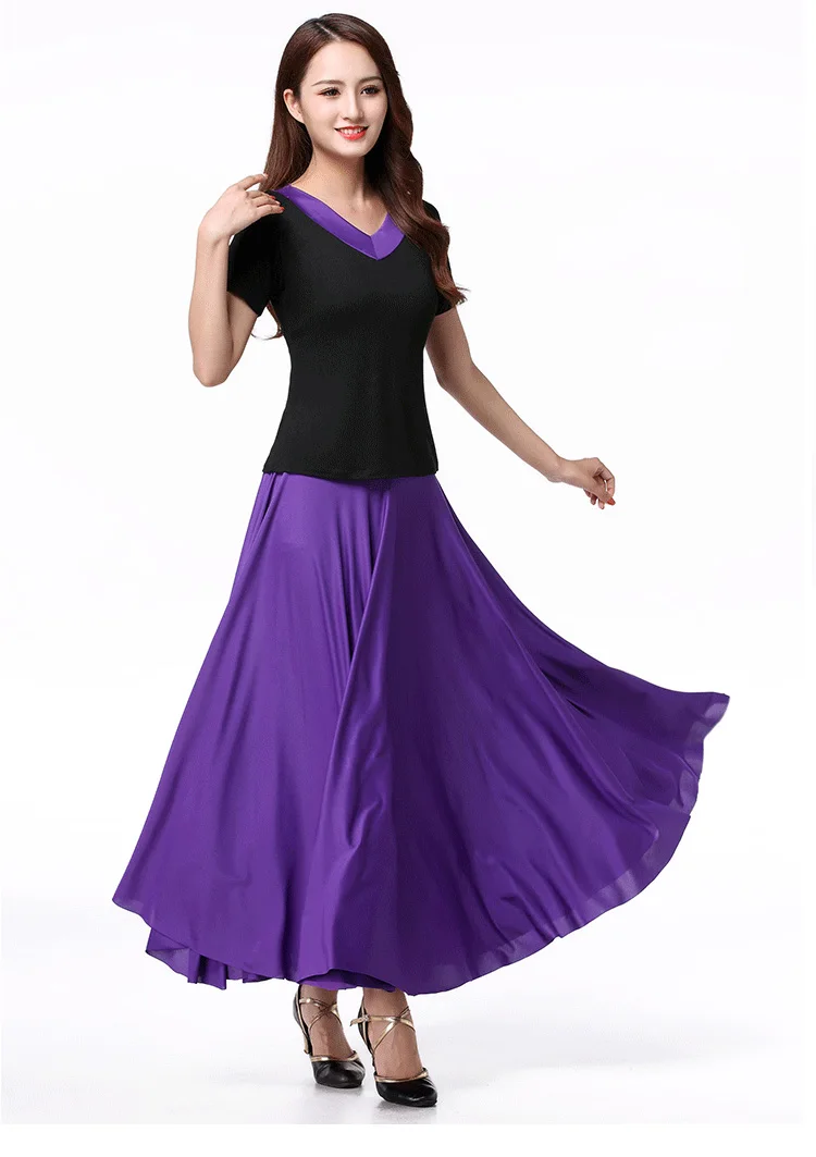 Dance Skirt Women Flamenco Festival Dance Costumes Female Belly Stage Performance Skirt Flamengo Ballet Ballroom Costumes