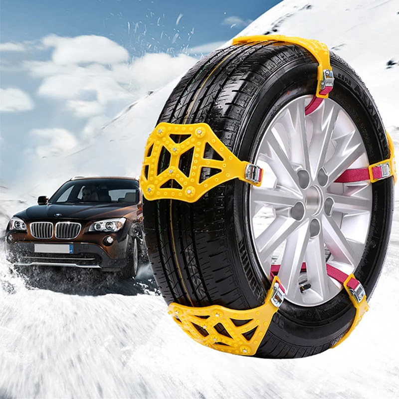 Universal Winter Truck Car Easy Installation Snow Chain Tire Anti-skid Belt Safe And Secur Thickened Non-slip Wheel Snow Chain