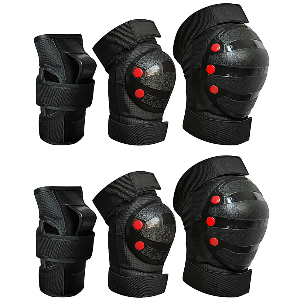 Kids Knee Pads Set Protective Gear Kit Knee Elbow Pads with Wrist Guards Child Safety Pads for Rollerblading Skating