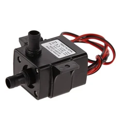 High Temperature Resistant 100Celsius Micro Brushless Pump Computer Water Cool Pump Solar Fountain Pump DC12V 0.35A 350L/H насос