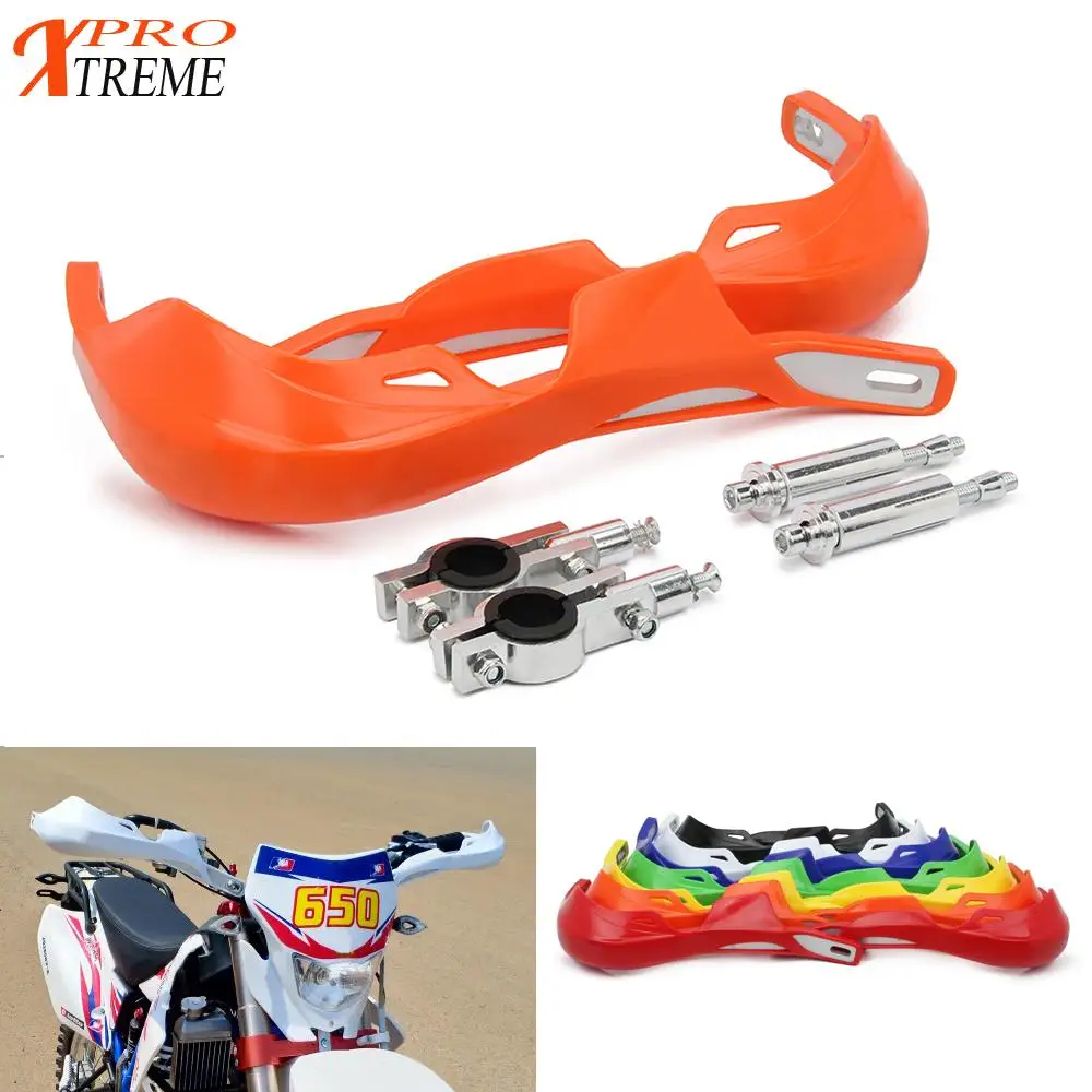 Motorcycle 22MM 28MM Hand Guards Handle Protector Handguard With Sticker For KTM HONDA YAMAHA YZ SUZUKI Pit Dirt Bike