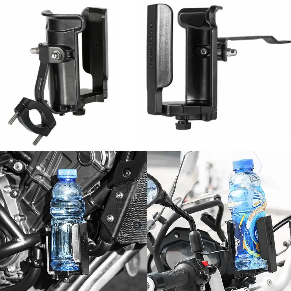 For BMW R1200GS ADV F800GS F700GS CRF1000L Africa Twin CRF1000 Motorcycle Beverage Water Bottle Drink Cup Holder Mount