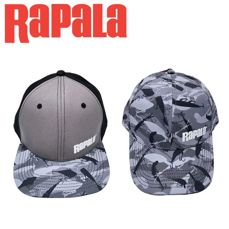 2021 NEW RAPALA Fishing Hat Fishing cap Breathable /Outdoor Sports Visor Baseball Golf Cap Adjustable Summer Hat Fishing Tackle