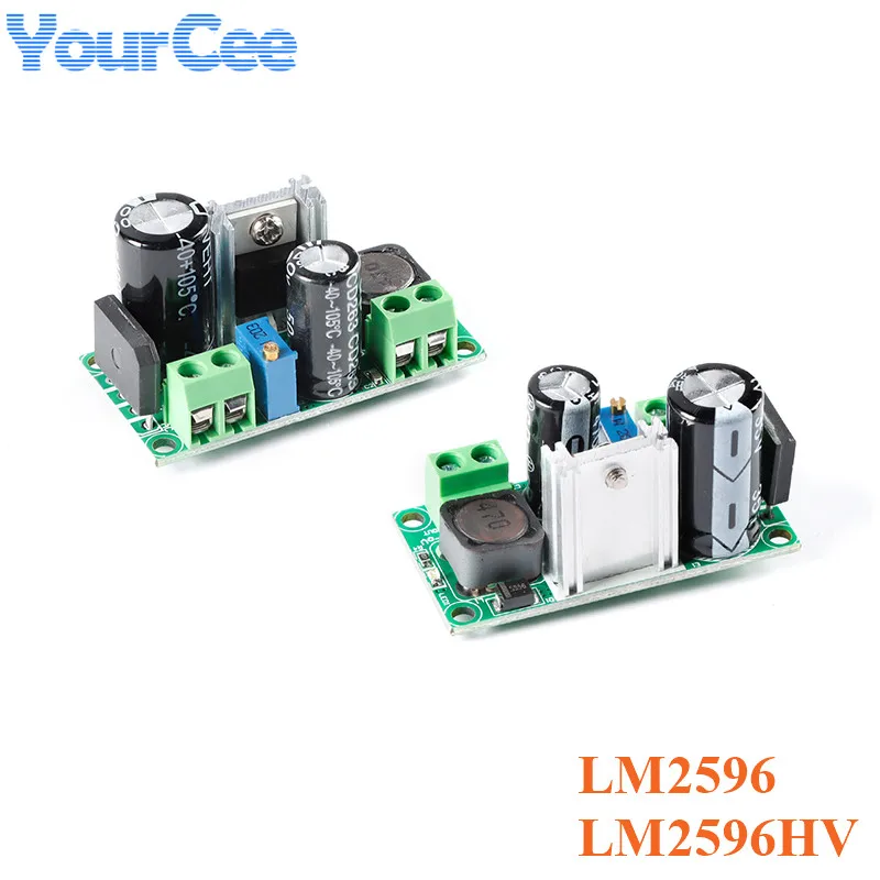 LM2596 LM2596HV AC/DC do DC Buck przekształtnik Buck pokładzie regulowana moc moduł zasilający