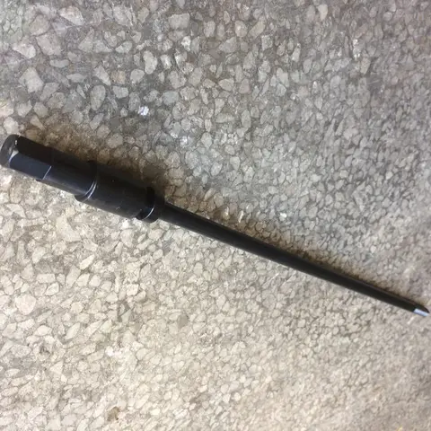 R8 공압 공구 교환 드로우 바 1 개, 볼드 대만 수직 로커 터릿 밀링 머신, 전체 드로바 7/16 스레드 신규