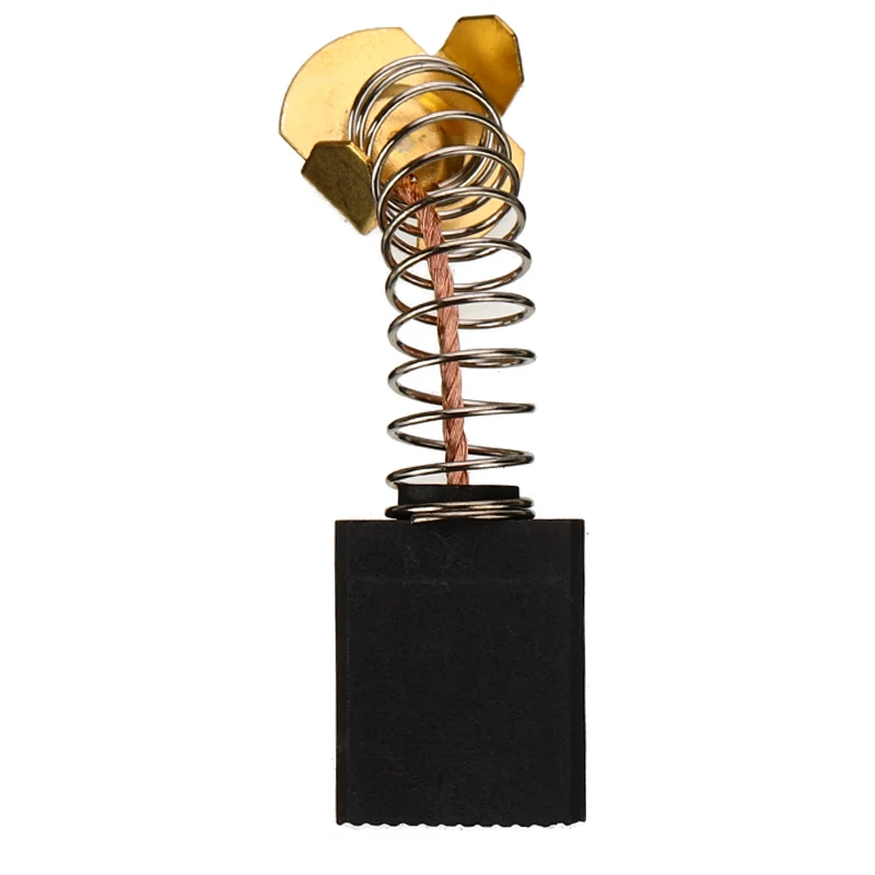 Escovas de carbono para substituição, conjunto com 5 peças de escovas de carbono para makita cb-153, cb153 moedor de ângulo 6.3mm x 13.3mm x 17mm