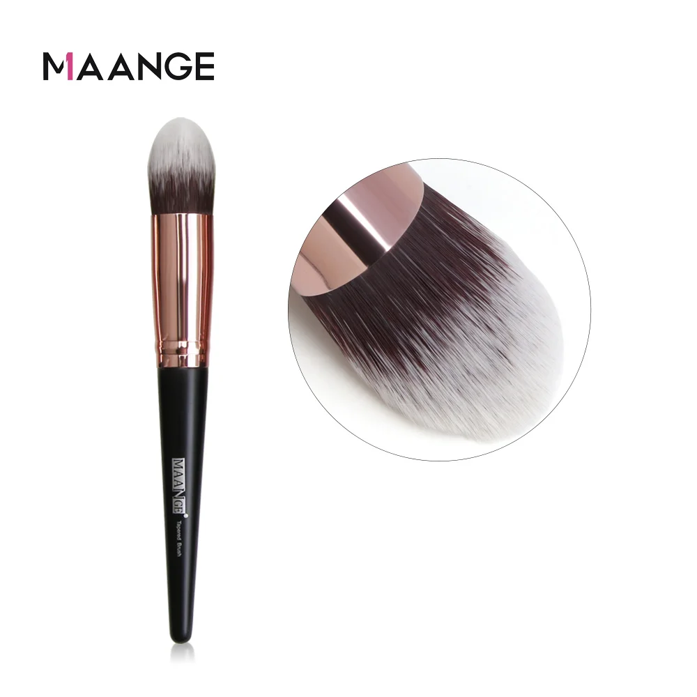 Кисти для макияжа MAANGE Pro, 1 шт., для основы, пудры, румян, теней, консилера, большая Кисть для макияжа, косметические инструменты для красоты