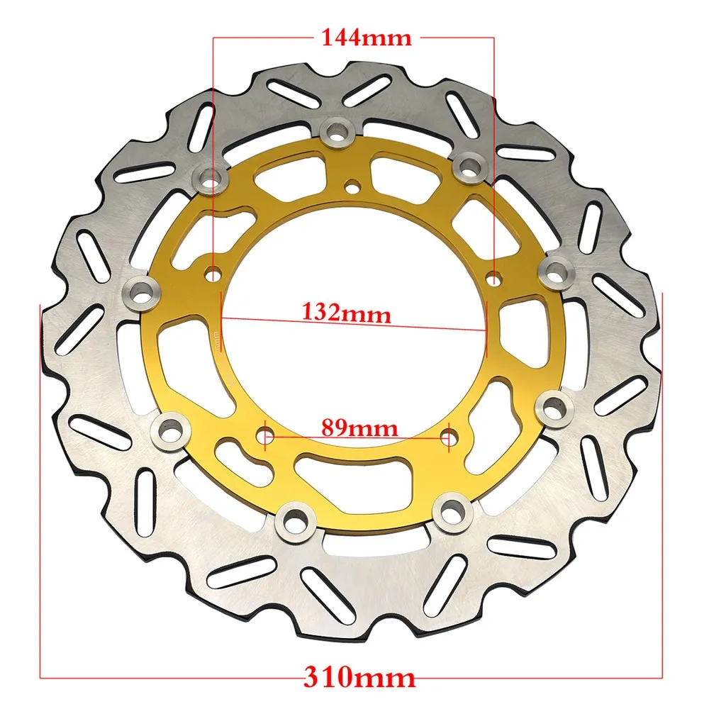 Motorcycle Front Brake Disc Rotors For Yamaha YZF-R6 YZF R6 2008-2016 YZF-R1 YZF R1 2009-2014