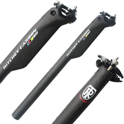 2024  High Strength Carbon Fiber Seatpost After Seat the Road Bicycle Seatpost Seat Tube Rod Carbon Seatpost Seat Tube