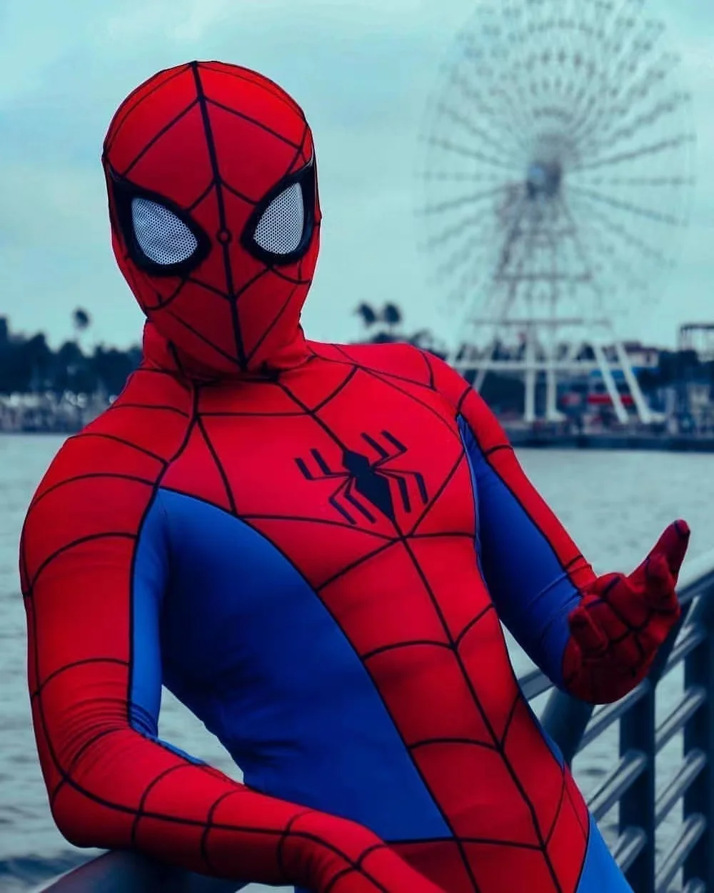 Spektakularny kostium Spiderman Cosplay superbohater Zentai body kombinezon Spandex superbohater kostium na Halloween dorosłych dzieci