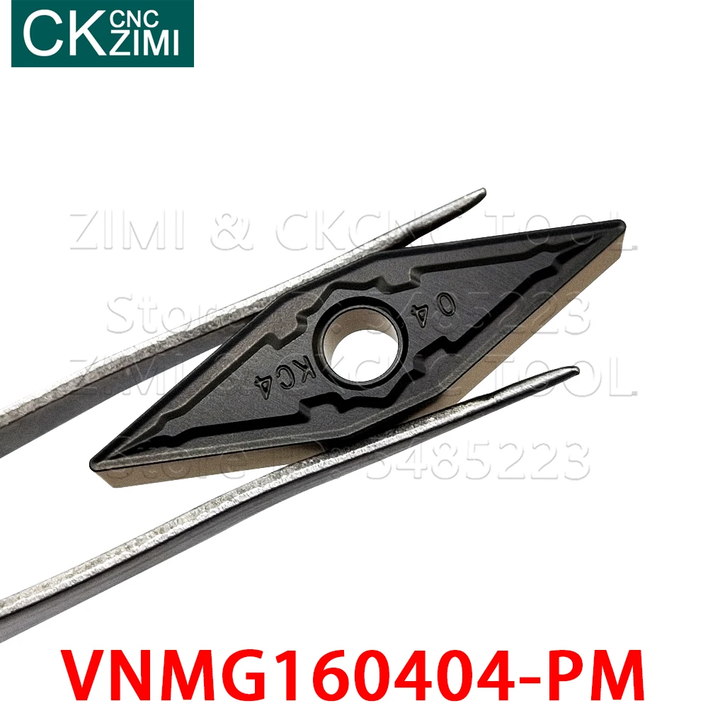 VNMG160404-PM vnmg 160404 pm超硬インサート切削工具旋削インサートcnc金属旋盤機械ツール鋼と鋳鉄