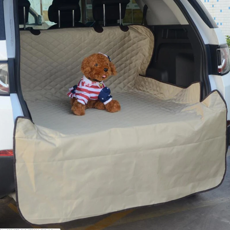 Pet Car Seat Cover Waterproof Trunk Mat Travel Hammock Dog Seat Cover Cushion Car Pet Mat Foldable Pet Carriers Pet Dog Pad SUV