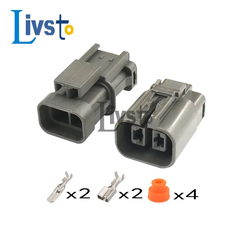 2 Pin KET H20 Generator Auto Connector Wire Heavy Current MG-MG7 Air Cooler Socket Plug  7223-6224-40 7122-6224-40