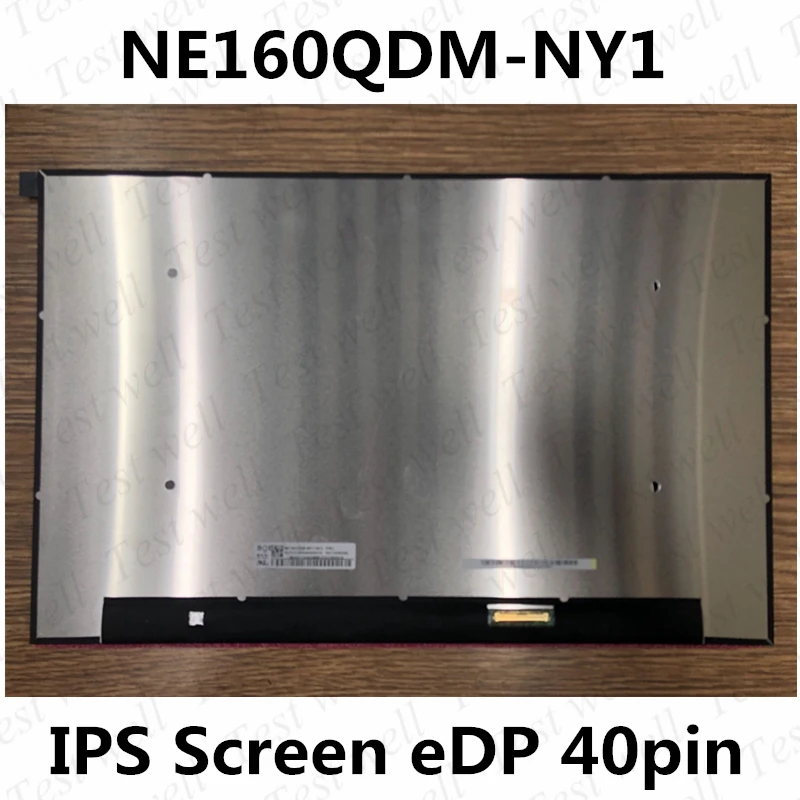 

16.0 inch 2560x1600 IPS eDP 4pins 2.5k 165HZ LCD screen display NE160QDM-NY1 MNG007DA1-1 For Lenovo R9000P R9000K 2021 Year