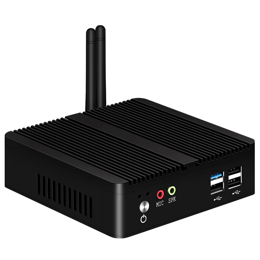 Imagem -03 - Mini pc Embedded Computer Intel Celeron J1900 Suporta Windows 10 Linux Gigabit Ethernet Wifi Hdmi Vga Display