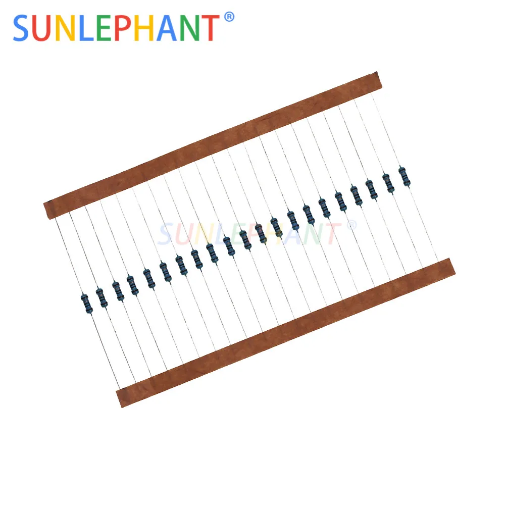 600 Stücke = 30 werte * 20 stücke Jeder Wert Metall Film Widerstand pack 1/4W 1% widerstand assorted Kit Set