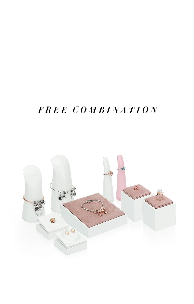 Jewelry Display Stand Set Shooting Stall Props Necklace Bracelet Display Table Paint Jewelry Display Table