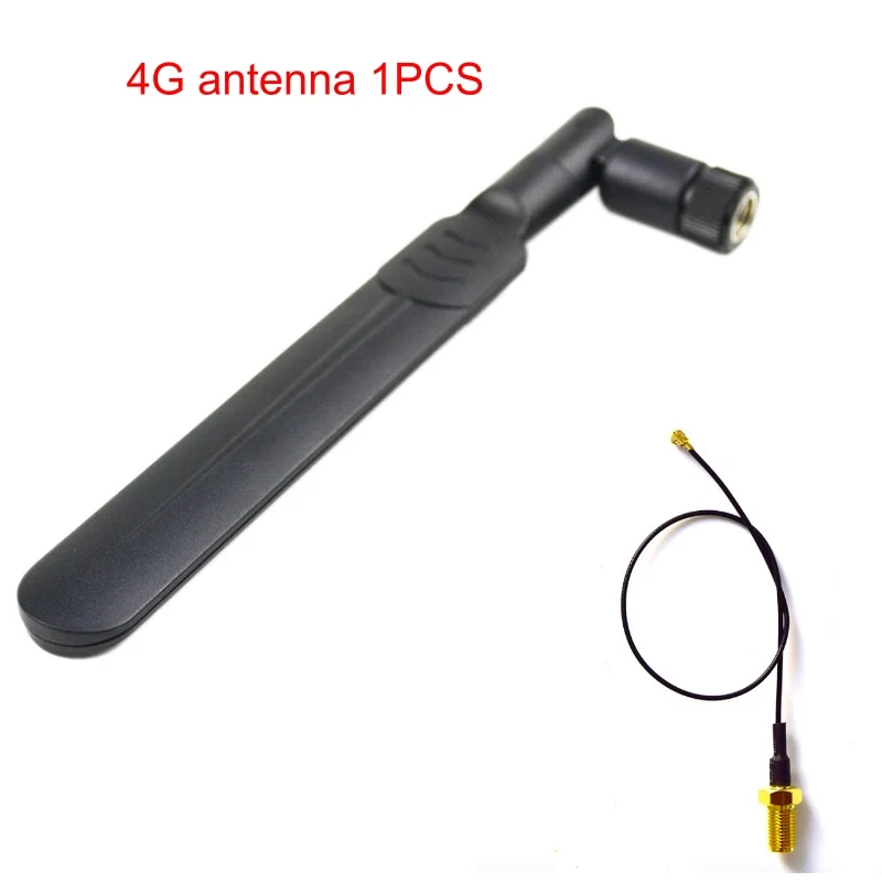 Antennes 3G LTE 4G 5dBi SMA mâle, 2 pièces, 700-2690mhz, Booster de WIFI externe, antenne de routeur universelle sma-j mâle