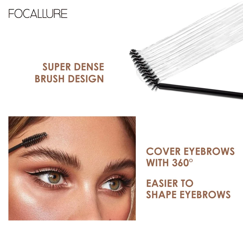 FOCALLURE Brow Soap 3D Feathery Wild Eyebrow Wax Waterproof Long Lasting Eye Brow Styling Soap Brows Cosmetics