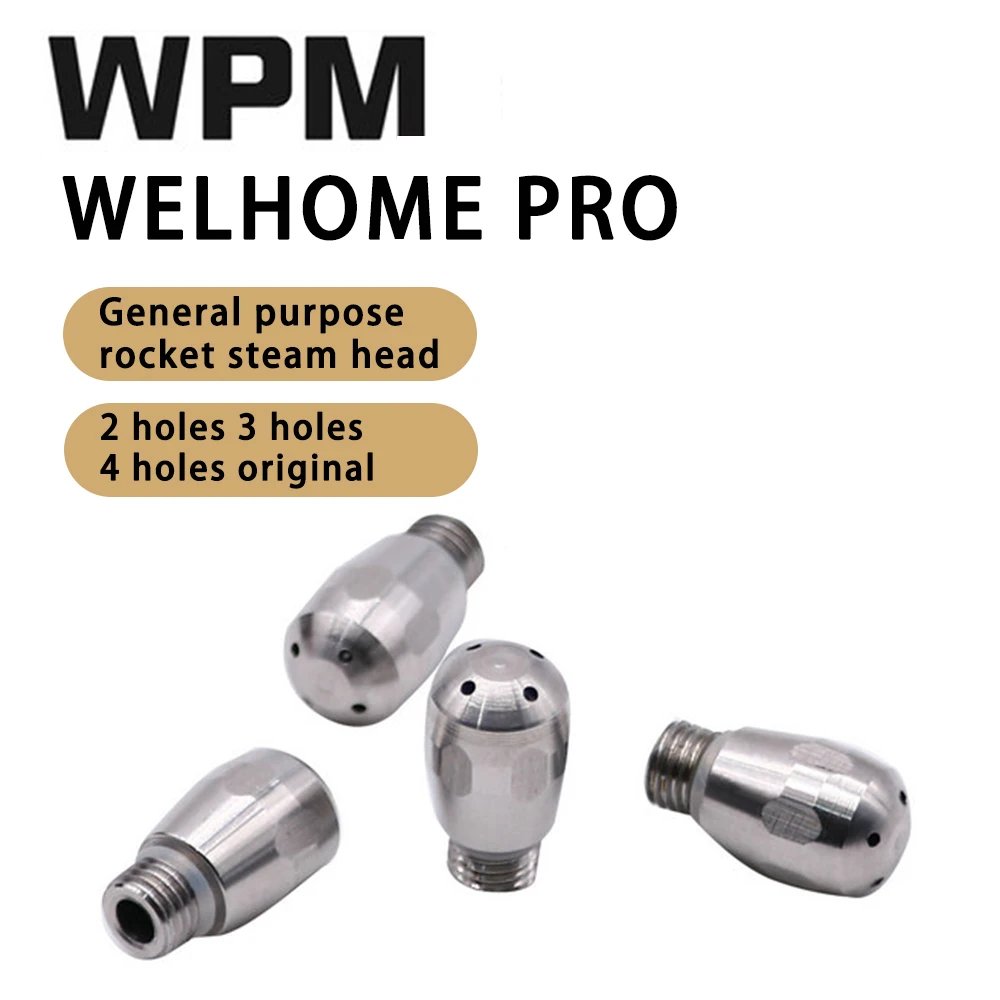 Welhome Coffee Steam Head Nozzles WPM Universal Rocket Steam Head 2 hole 3hole 4 hole original steamer head WPM  Milk Foamer