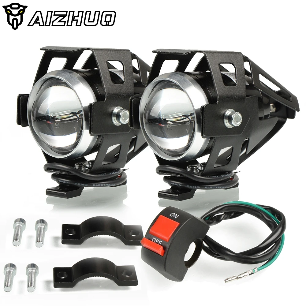 

Motorcycle Headlights U5 Headlamp Spotlights Fog Head Light For HONDA XLV 600 650 700 TRANSALP NX 650 FMX 650 XRV650 TRX 300EX