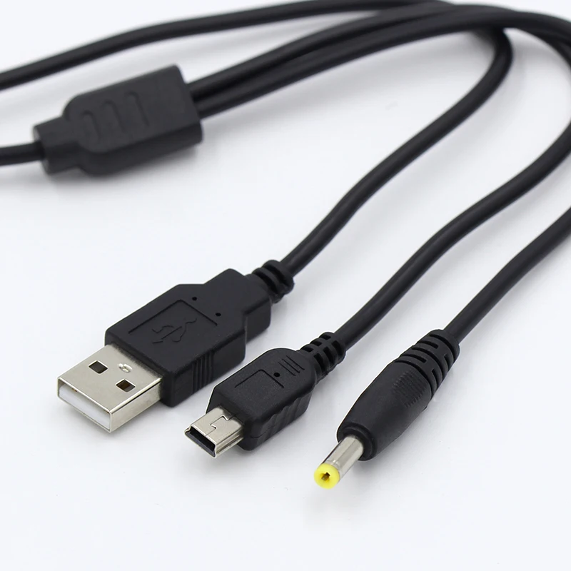 2 Trong 1 Dữ Liệu USB Sạc Cáp Cho Máy PSP 1000 / 2000 /3000 Playstation Di Động Sony Video trò Chơi