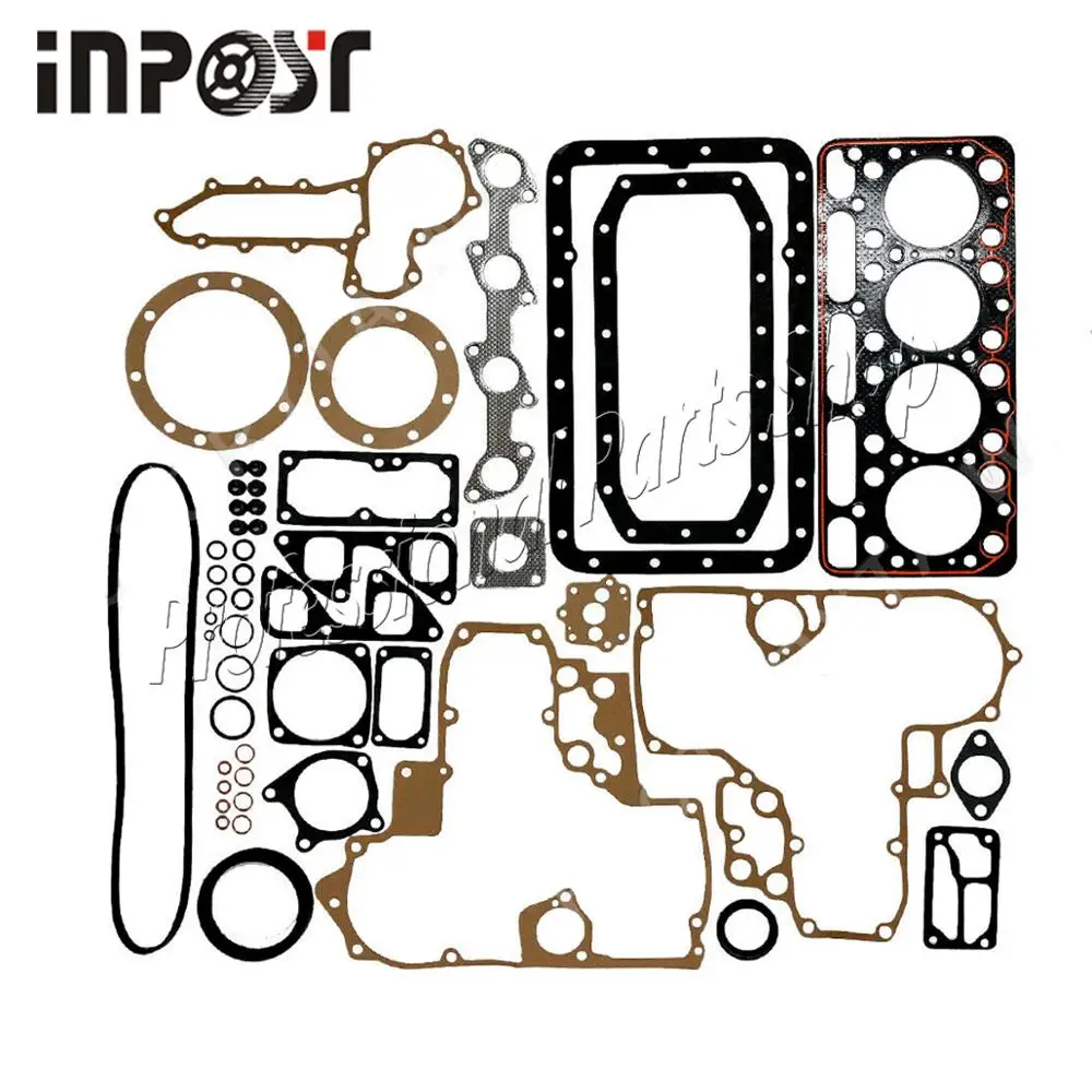 V1702 Engine Gasket Kit Head Gasket set for Kubota V1702B 733 743 KH90 Excvator