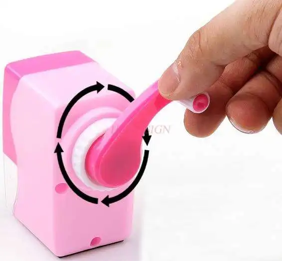 Serutan Pensil Rautan Tangan Memutar Anak-anak Sekolah Dasar Otomatis Pena Pensil Rautan Rautan Rautan