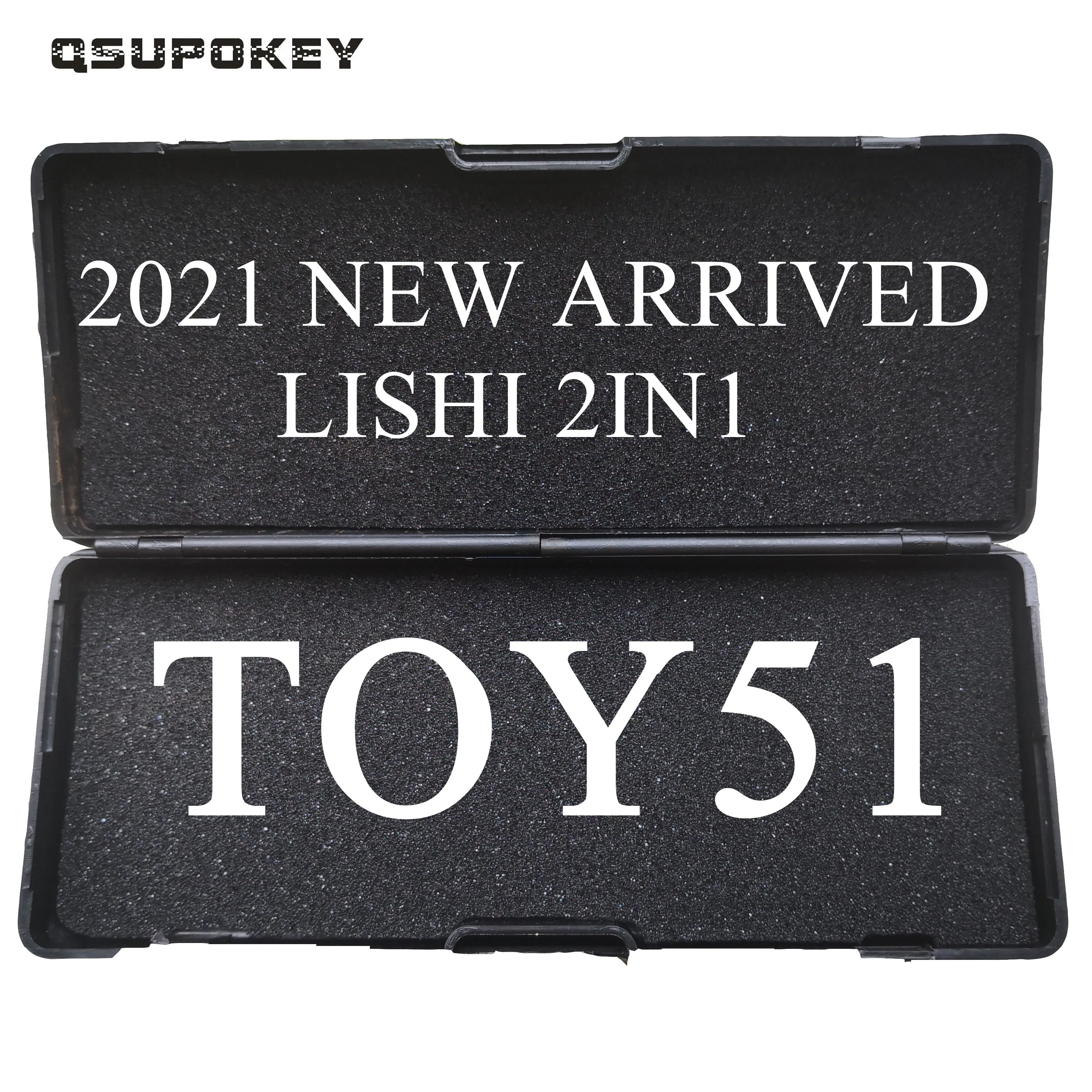 QSUPOKEY 2021 NEW ARRIVED Original LiShi 2in1 repair Tool Locksmith Tools TOY51 FOR T-OYOTA