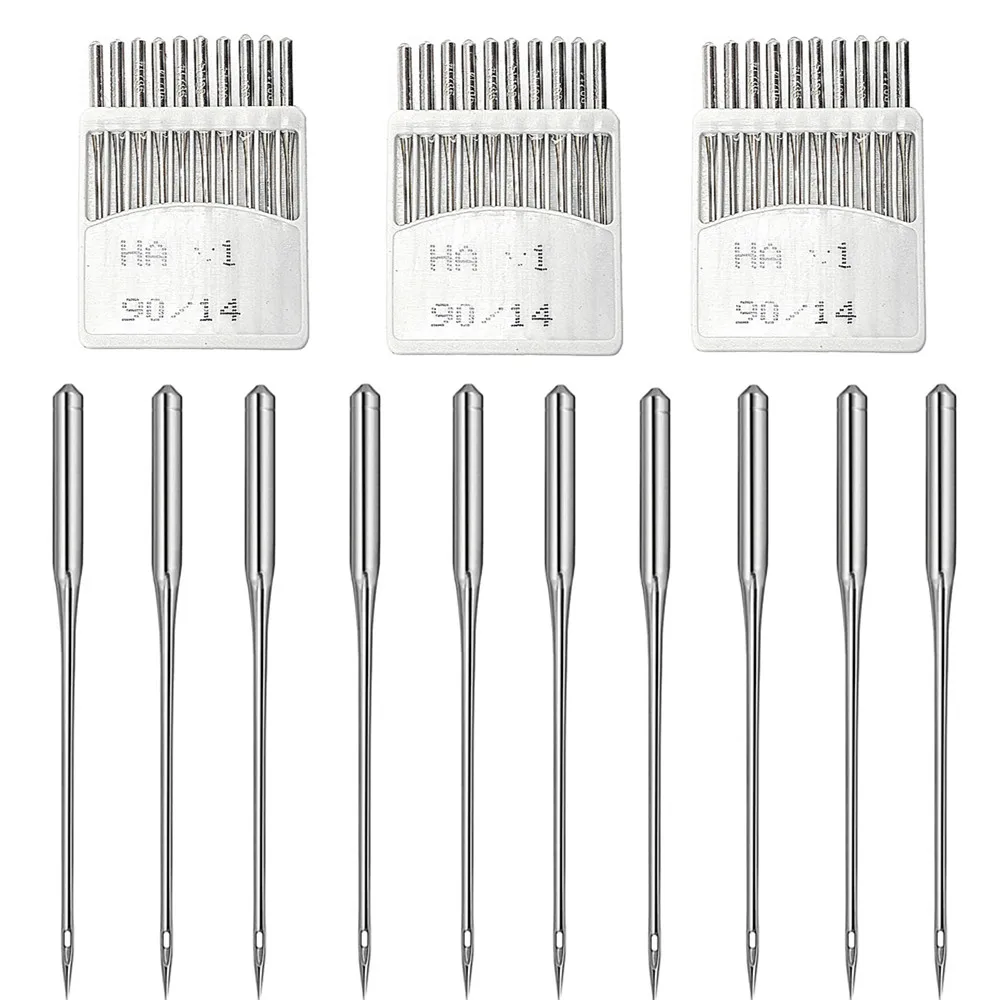 10Pcs/Set Silver High-quality household  sewing machine needles   Universal Sewing Needle Accessories Household Sewing Tools