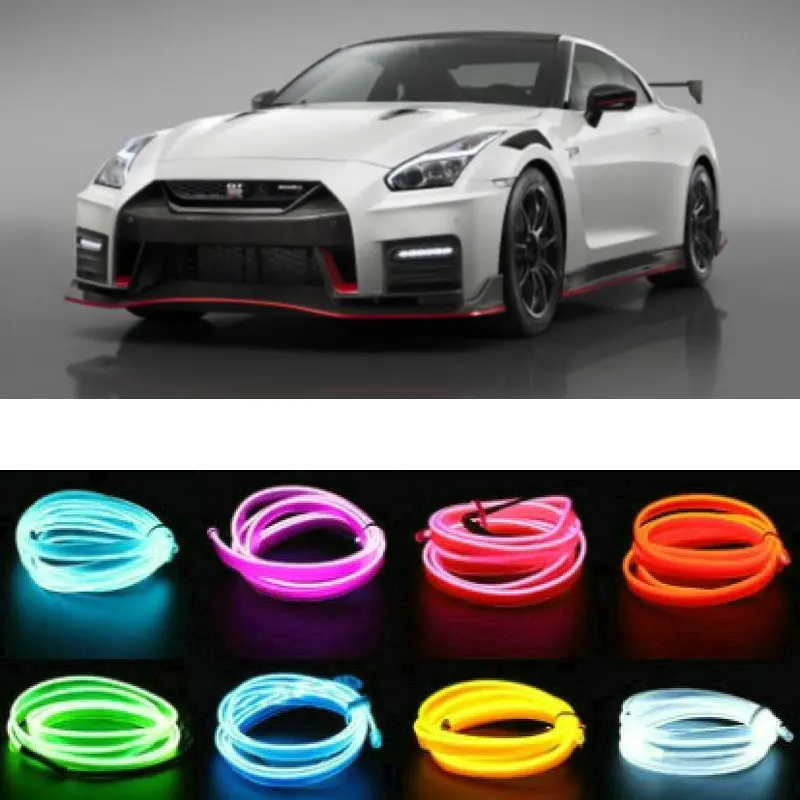 

5m el Atmosphere Lamp Interior Mood Lighting For nissan SUNNY TEANA TERRANO Almera Cube GT-R Interstar frontier kicks cargo