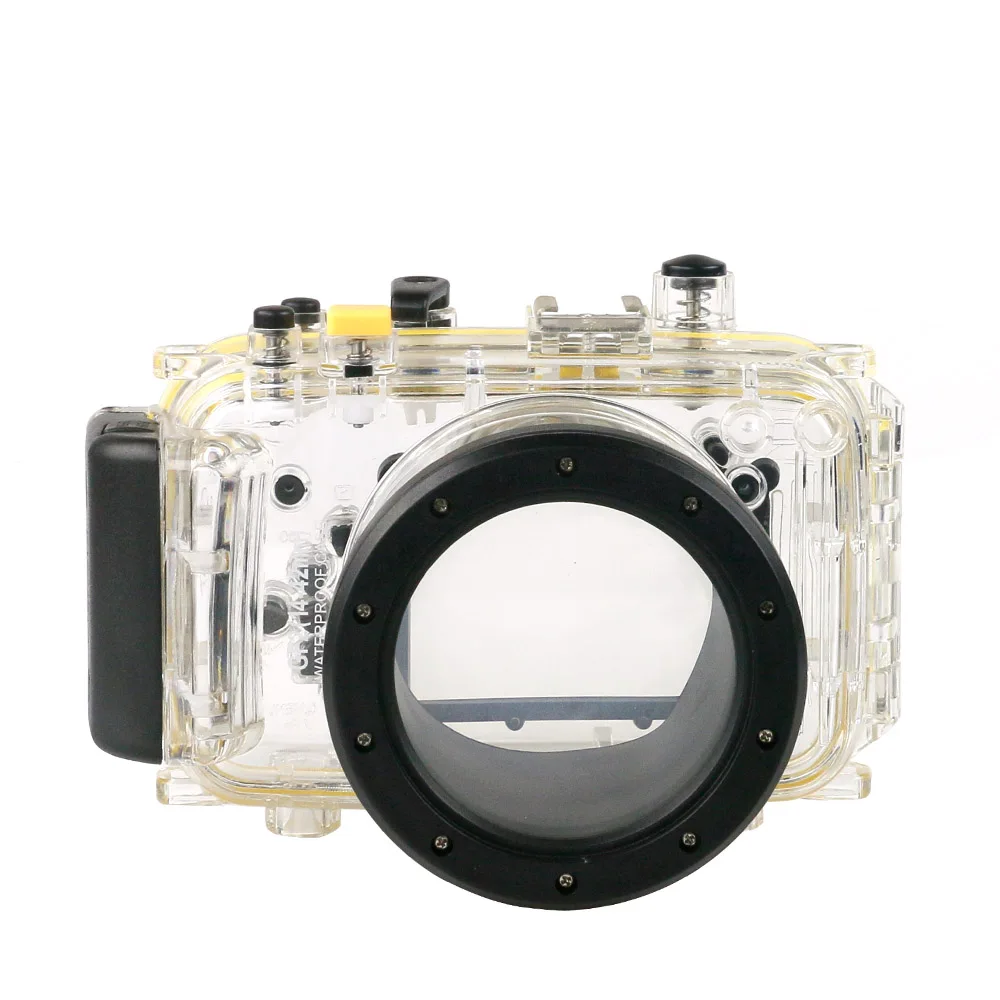 

40M/130FT Waterproof Box Underwater Housing Camera Diving Case For Panasonic GF2 GF3 GF5 GF6 With 14-42mm Lens Camera Bag Cover