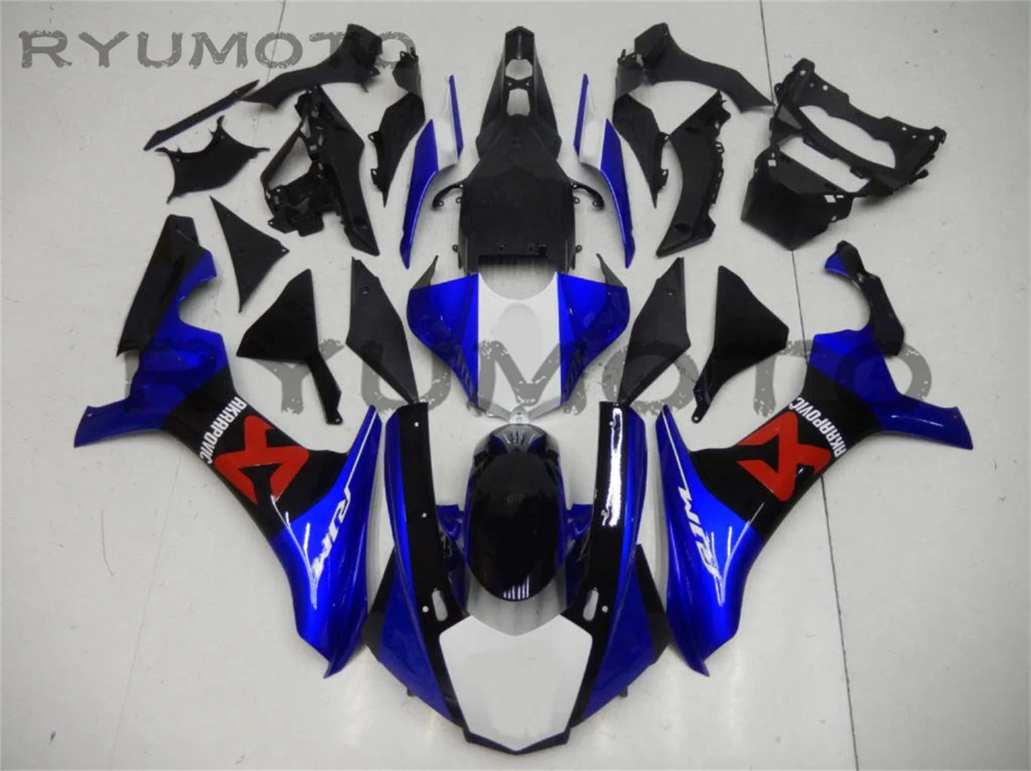 New ABS whole Fairing kit 100% fitment for YAMAHA YZFR1 2015 2016 2017 2018 2019 YZF R1 15 16 17 18 19 YZF1000 Fairings bule