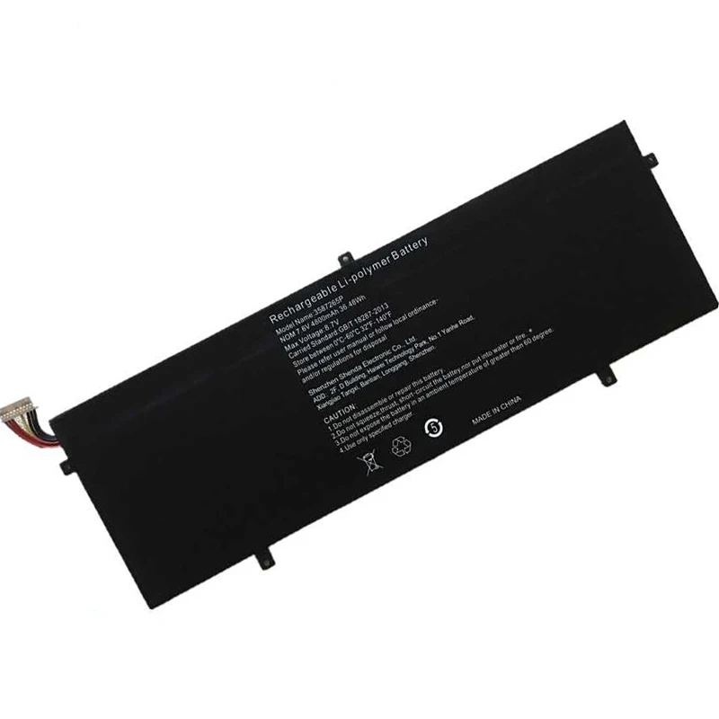 Go New Jumper baterai Laptop Notebook 3282122-2S Ezbook 3 Pro V3 V4 LB10 P313R WTL-3687265 HW-3687265 3587265P 3585269P 7 8