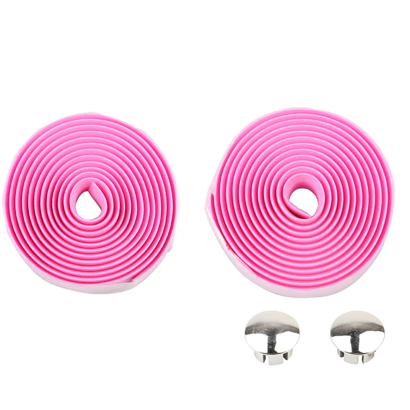 1 Pair 16 color Bicycle Handlebar Tape Sponge Colour for Anti-skid and Shock Absorption Bicycle Road Handlebars Cover Bike tools