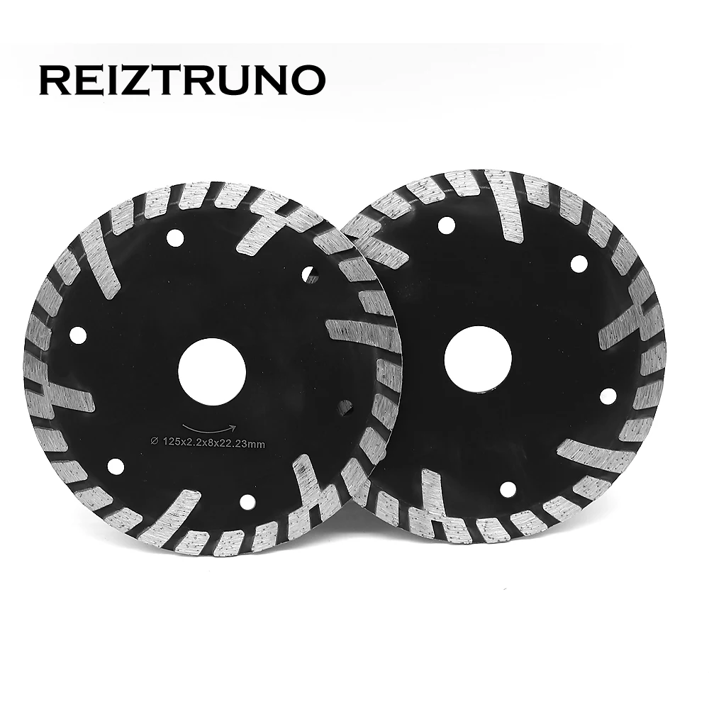 REIZTRUNO 125 มม.ใบเลื่อยวงเดือน 5 นิ้ว Y-segmented ตัดสำหรับคอนกรีตหินทรายหินแกรนิตตัดเครื่องมือป้องกัน