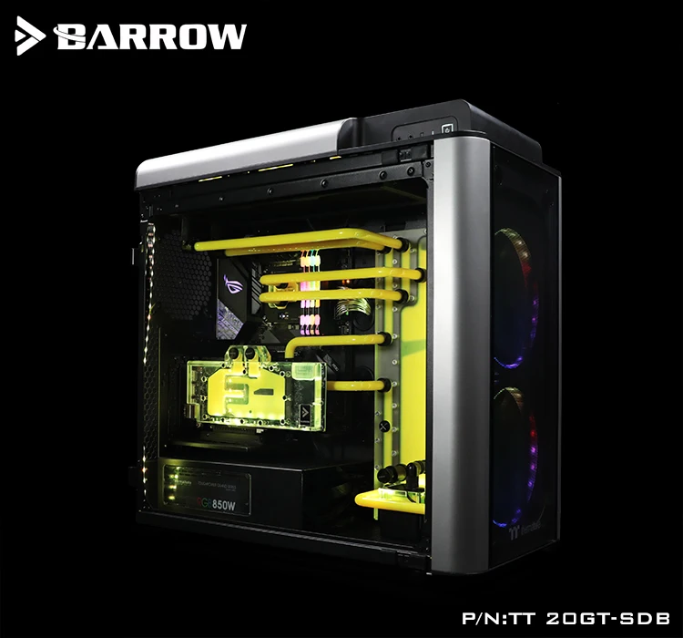 

Barrow TT-20GT-SDB, Waterway Boards For TT LEVEL 20GT Case, for Intel CPU Water Block & Single / Double GPU Buildings