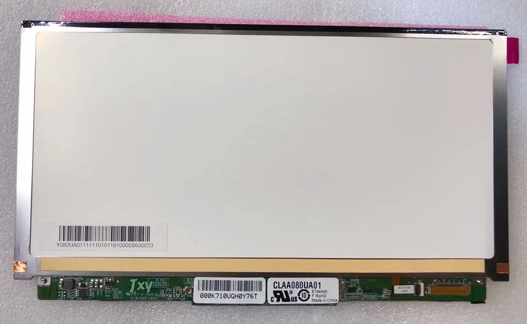 Original tela lcd do portátil de 8 polegadas cla080ua01 lt080ee04000 lt080ee04100 para VGN-P47 p49 serise portátil