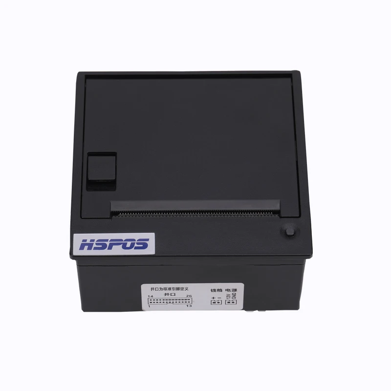 58MM Front Panel Embedded Thermal Receipt Printer 12V for Self-service Equipment  HS-589D