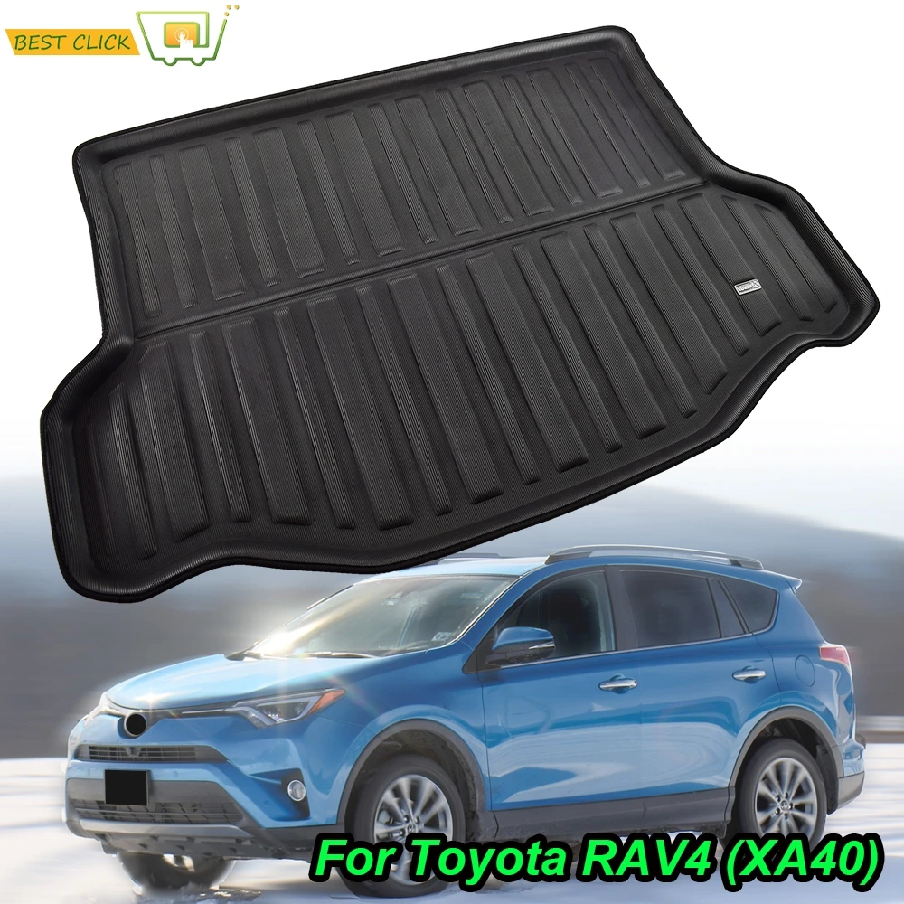 

Fit For Toyota RAV4 2013 2014 2015 2016 2017 2018 Boot Mat Rear Trunk Liner Cargo Floor Tray Carpet Mud Kick Protector