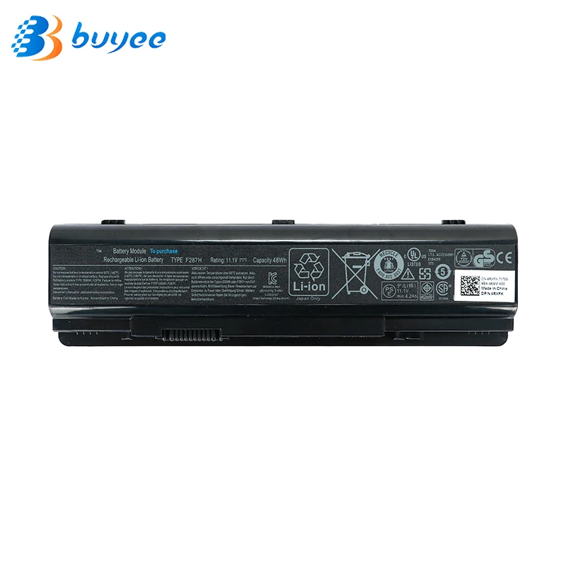 F287H 10.8V New Laptop Battery For Dell Vostro A840 A860 Inspiron 1410 1014 1088 Series Notebooks PP38L F287F G069H G066H