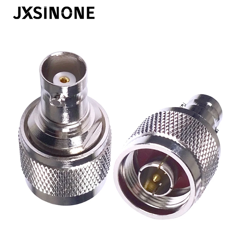 Jxsinone 1pc bncメスジャックにnタイプ雄プラグrf同軸コネクタストレートアダプタC20071
