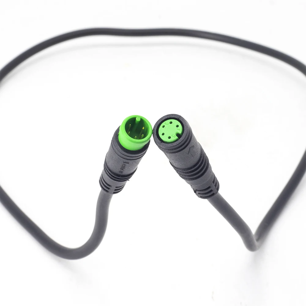 Onature-Cable de extensión de pantalla para bicicleta eléctrica, conector macho/hembra para pantalla de Bafang, accesorios