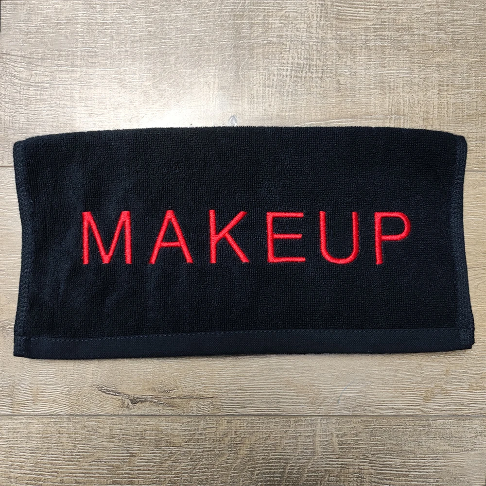 Cotton Red Makeup 70x140cm Bath Towel Hand Towel Customized LOGO Nail Salon SPA Embroidered Name Fitness White Bath Towel